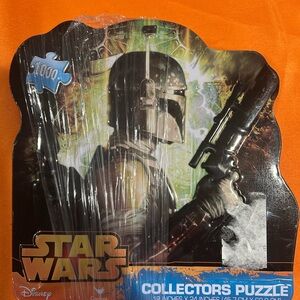 Disney Star Wars Collectors Puzzle Boba Fett 1000 Pcs (18" x 24") Open Box